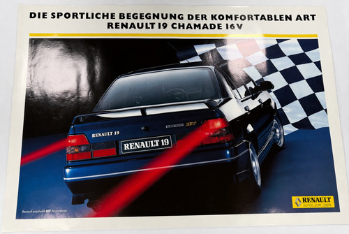 Poster pubblicitario tedesco - pubblicitario,