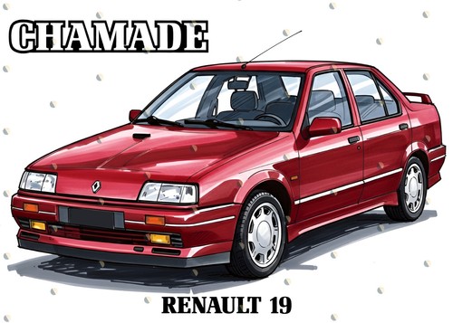 Renault 16v chamade r19 - renault,